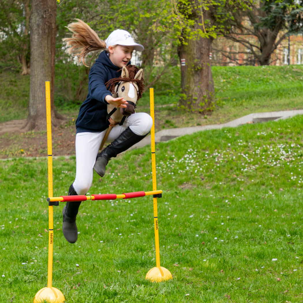 Karmelowy A3 - Polski Hobby Horse - Koń na Kiju - Konik na Patyku - Skippi