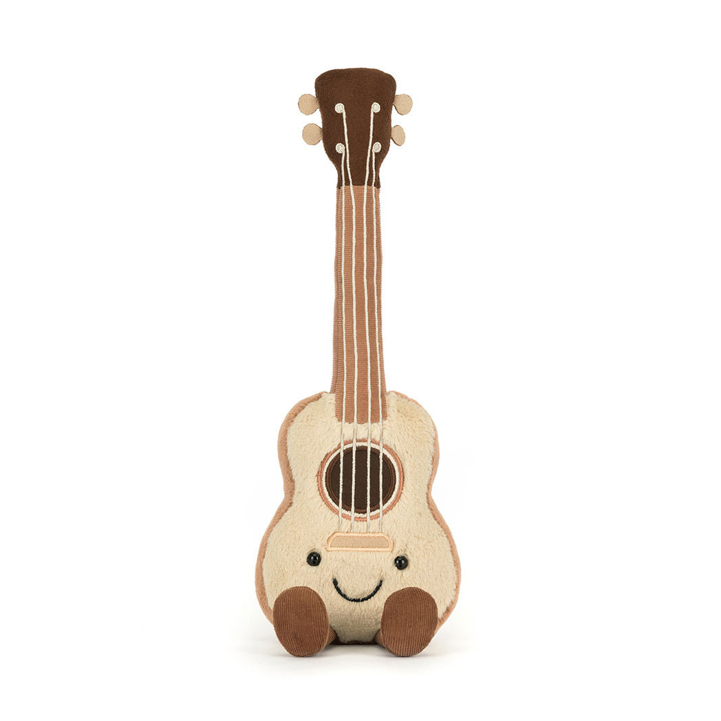 Zabawne Ukulele 37 cm - Maskotka Przytulanka - JellyCat