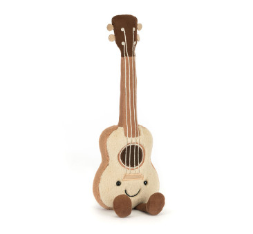 Zabawne Ukulele 37 cm - Maskotka Przytulanka - JellyCat