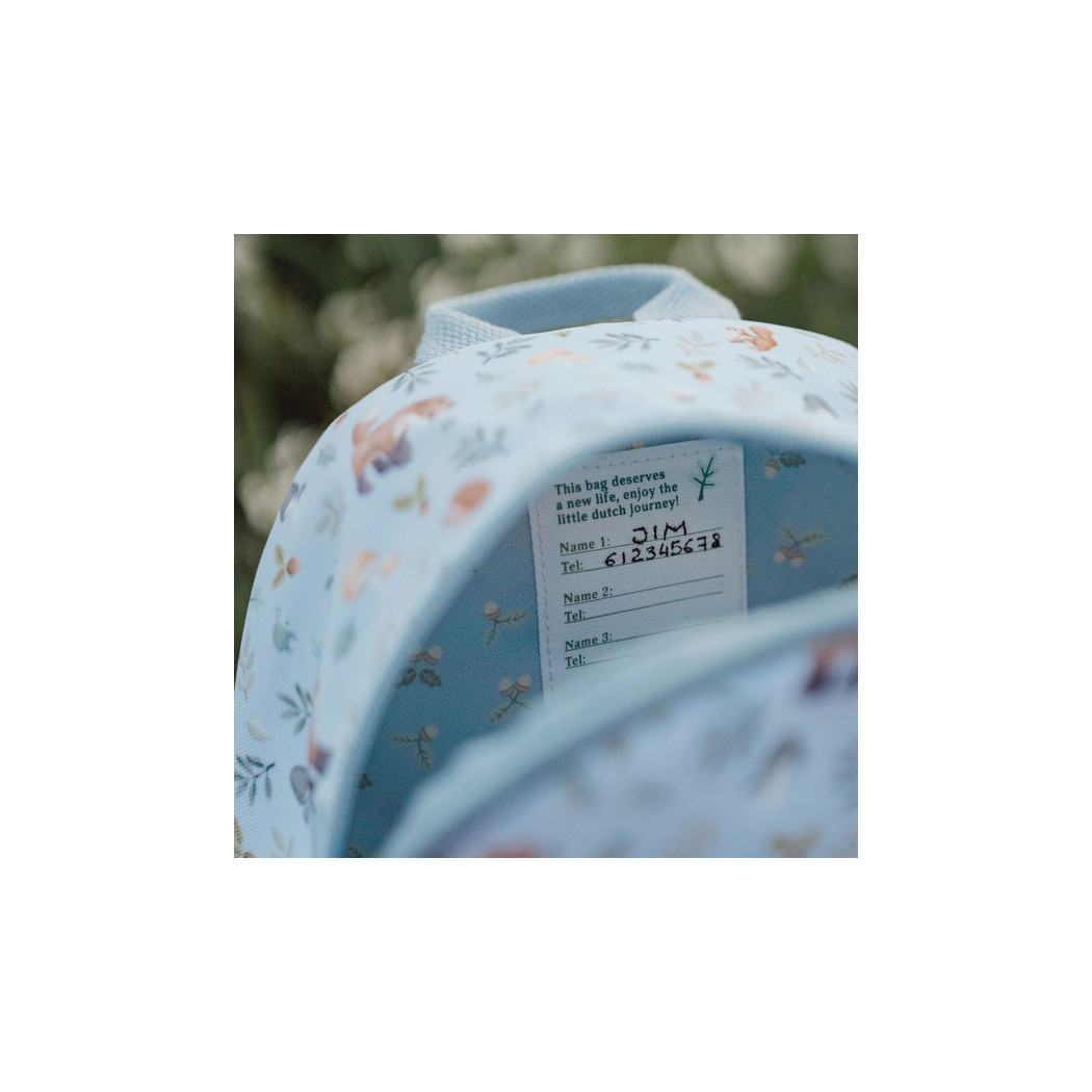 Forest Friends - Plecak Dla Dzieci dla Przedszkolaka z Zapięciem - Little Dutch