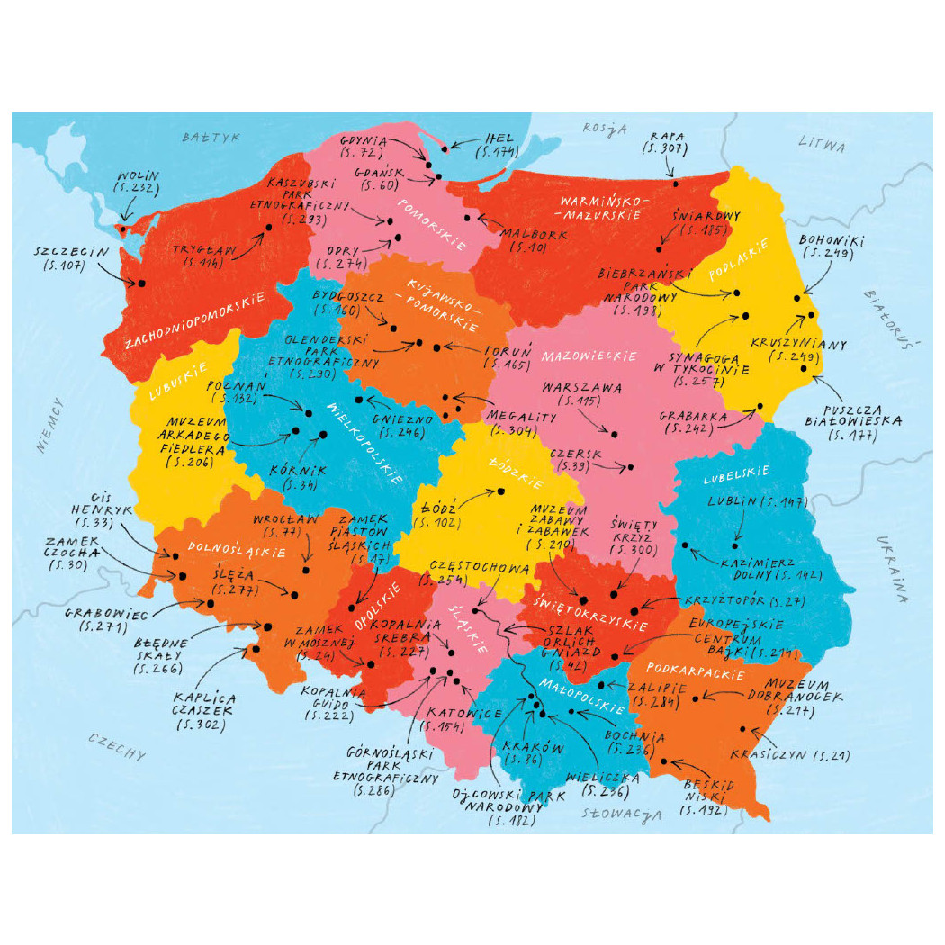 Dobra Nasza! Polska - Przewodnik po Polsce dla Dzieci - Małgorzata Ruszkowska, Klaudia Kozińska - Wydawnictwo Dwie Siostry