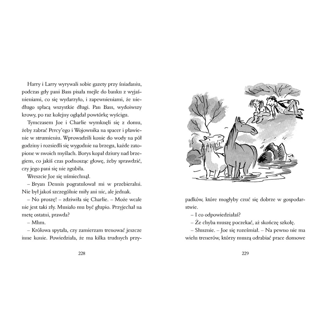 Koń, Który Nie Chciał się Ścigać - Charlie i Wojownik - Clare Balding - Wydawnictwo Dwie Siostry