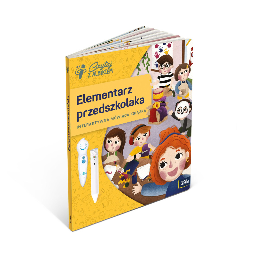 Książka Elementarz Przedszkolaka - Czytaj z Albikiem - Albi