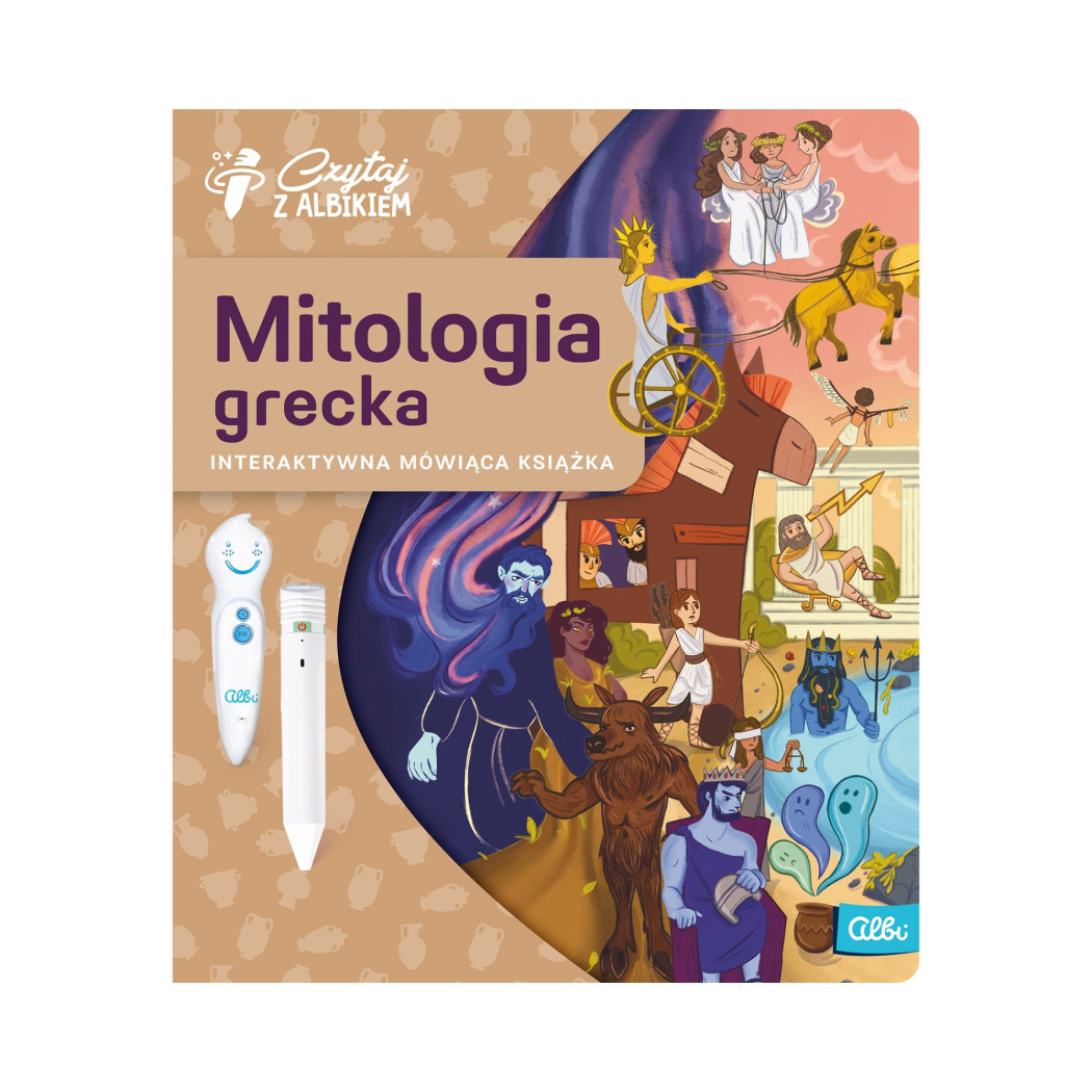 Książka Mitologia Grecka - Czytaj z Albikiem - Albi