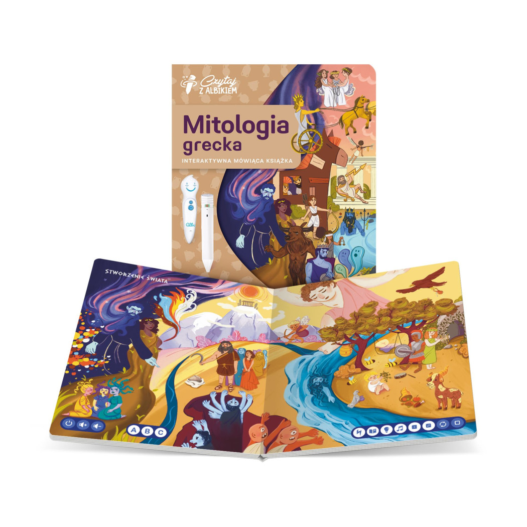 Książka Mitologia Grecka - Czytaj z Albikiem - Albi