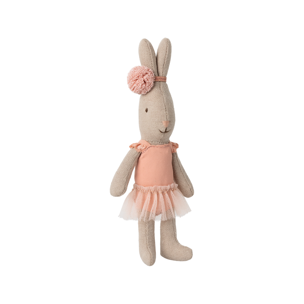 WYPRZEDAŻ Króliczek w Różowym Stroju Baletnicy 14 cm - Rabbit size micro - Maileg