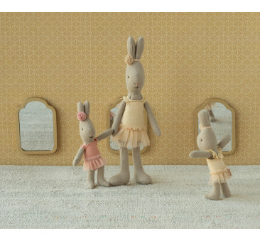 WYPRZEDAŻ Króliczek w Różowym Stroju Baletnicy 14 cm - Rabbit size micro - Maileg