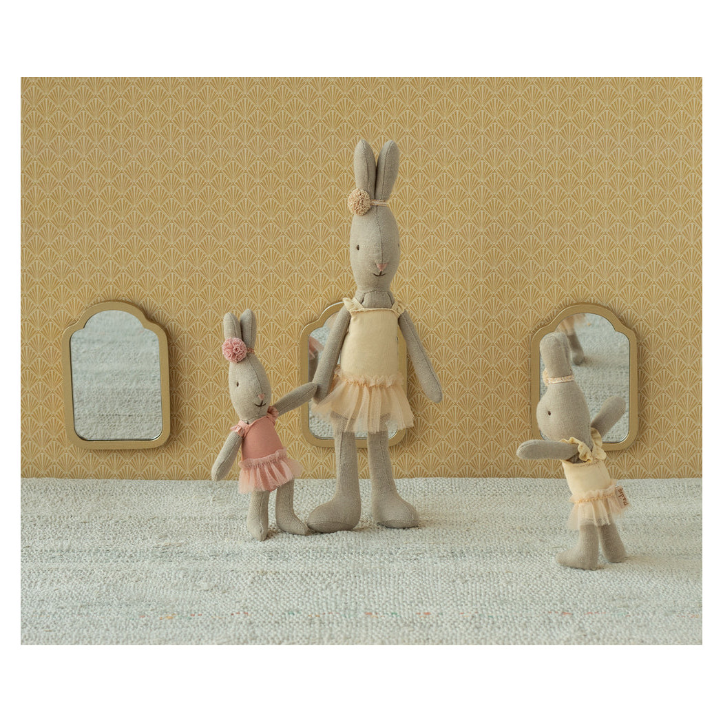 WYPRZEDAŻ Króliczek w Różowym Stroju Baletnicy 14 cm - Rabbit size micro - Maileg