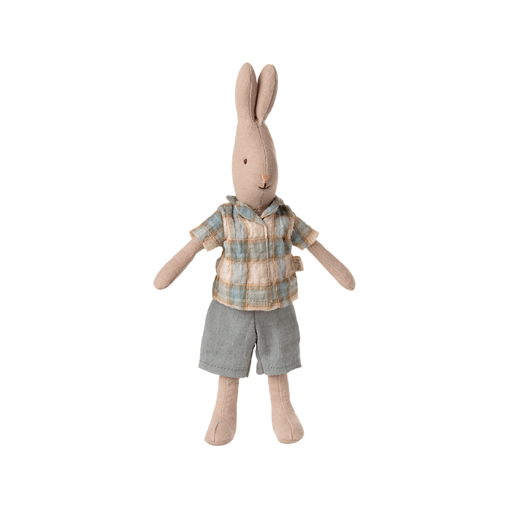 Króliczek w Koszuli i Spodenkach 24 cm - Rabbit size 1 - Maskotka Przytulanka - Maileg