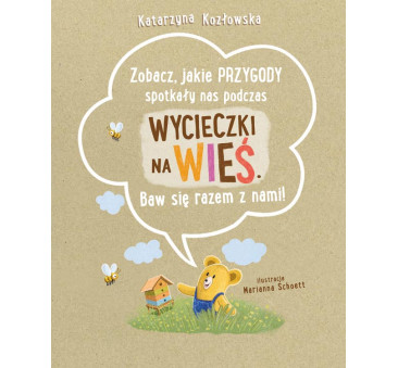 Zabawy z Felusiem i Guciem: Wycieczka na Wieś - Kreatywny Zeszyt z Naklejkami - Katarzyna Kozłowska - Nasza Księgarnia