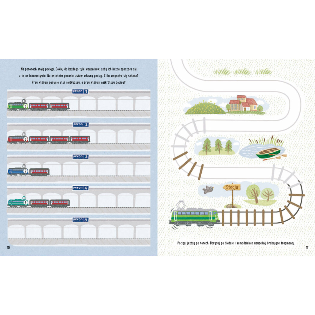 Zabawy z Felusiem i Guciem: W Podróży - Kreatywny Zeszyt z Naklejkami - Katarzyna Kozłowska - Nasza Księgarnia