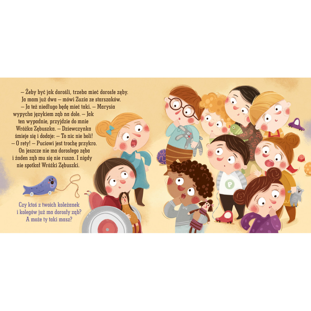 Pucio i Wróżka Zębuszka - Marta Galewska Kustra - Nasza Księgarnia