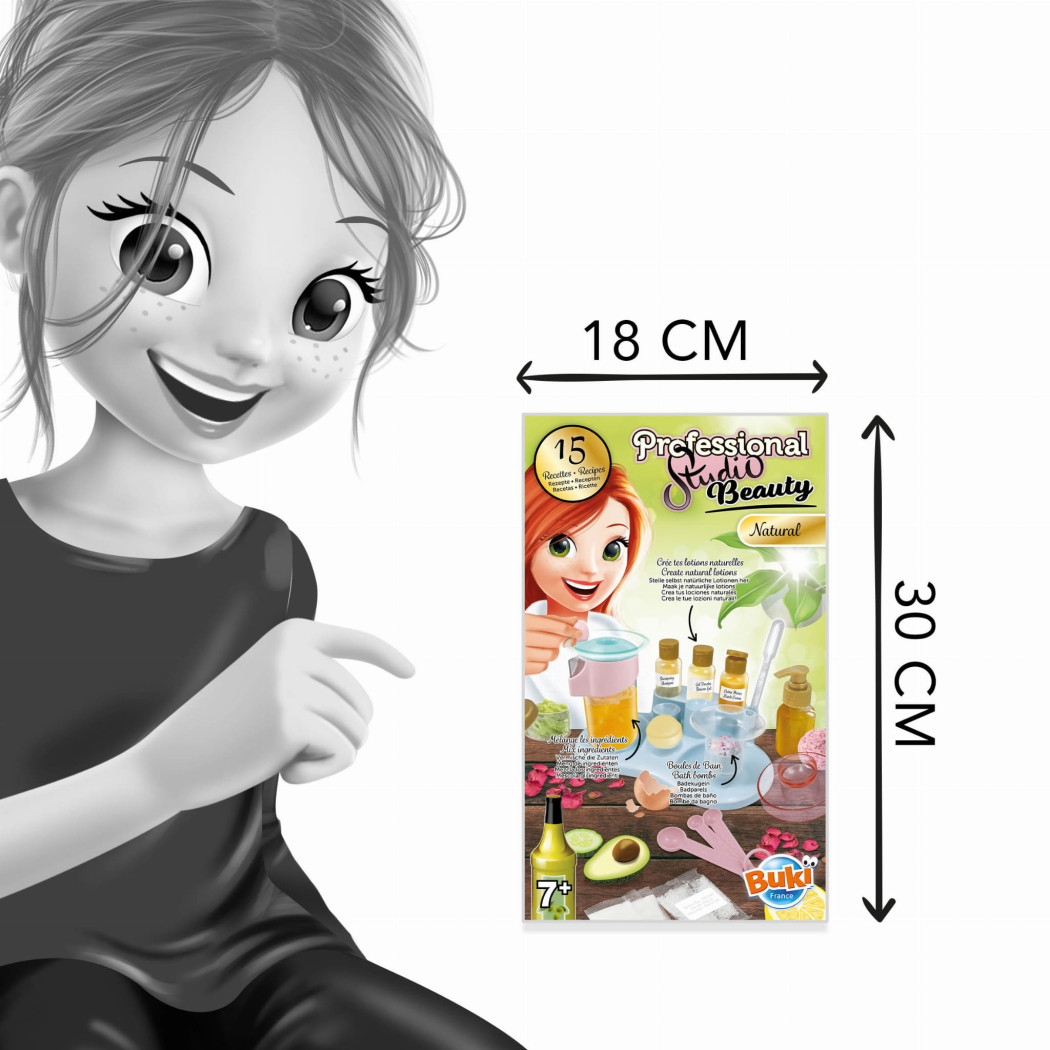 Mała Kosmetolożka - Stwórz Własne Kosmetyki - Professional Studio Beauty Kosmetolog - BUKI