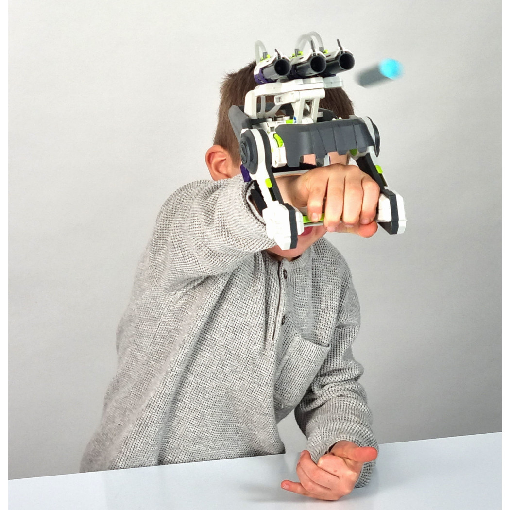 BLASTER - Wyrzutnia Rzutek Piankowych Pneumatyczna na Rękę - BUKI