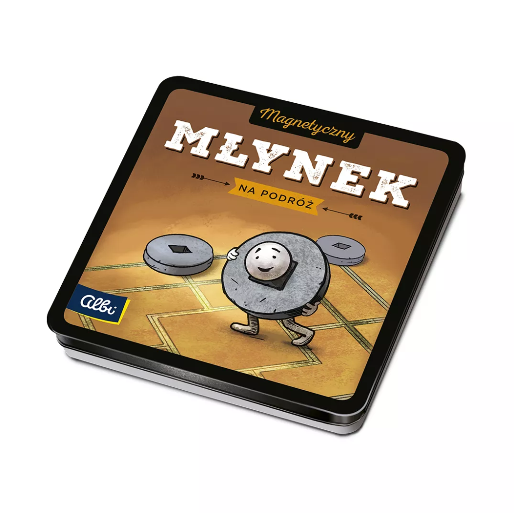 Młynek Magnetyczny - Magnetyczna Gra Podróżna - Albi