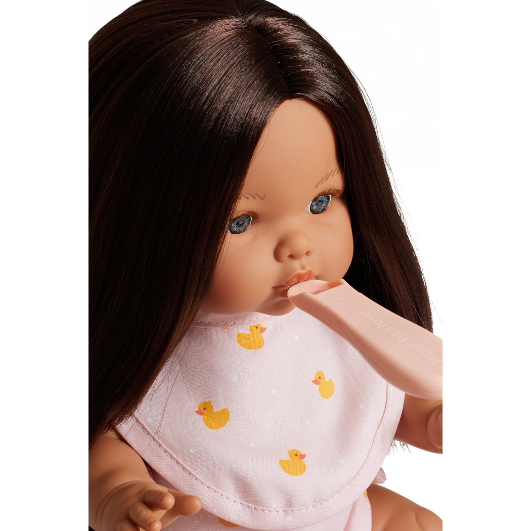 Bananowy Słoiczek z Łyżeczką - Zestaw Do Pielęgnacji Lalek - Tiny Harlow