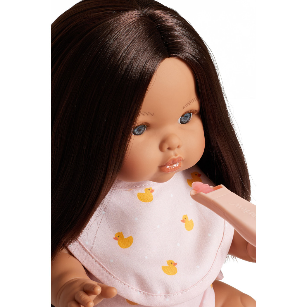 Bananowy Słoiczek z Łyżeczką - Zestaw Do Pielęgnacji Lalek - Tiny Harlow