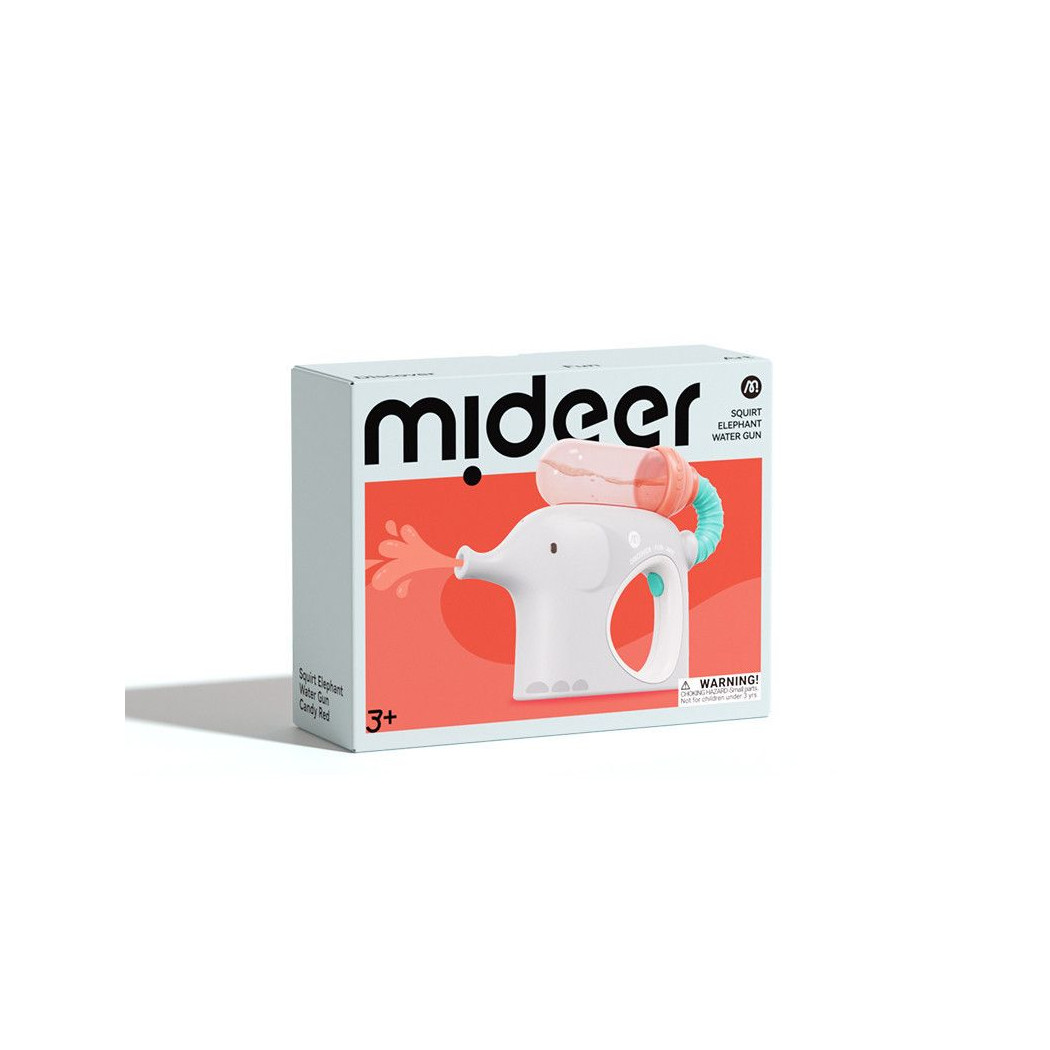 Czerwony Słoń - Pistolet na Wodę - Mideer