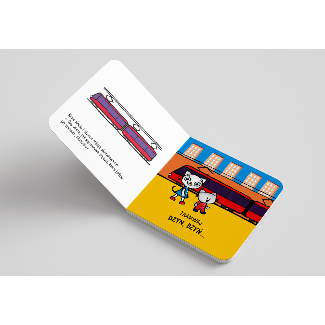 KICIA KOCIA I NUNUŚ. POJAZDY - Anita Głowińska - MEDIA RODZINA