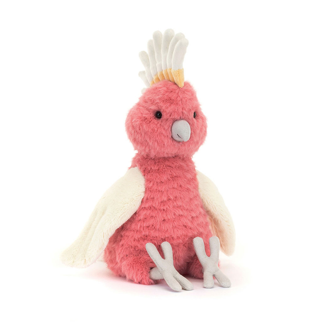 Papuga Kakadu 25 cm - Maskotka Przytulanka - JellyCat