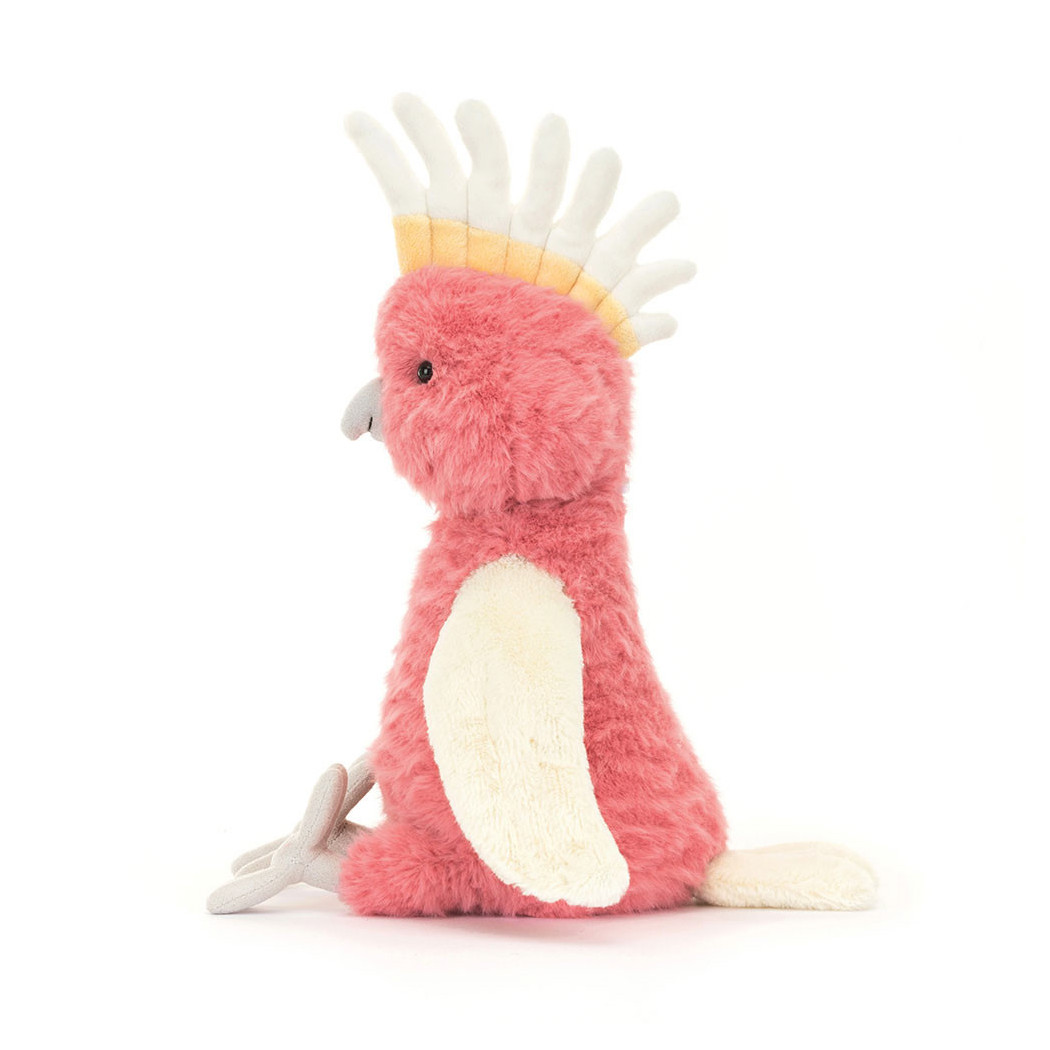 Papuga Kakadu 25 cm - Maskotka Przytulanka - JellyCat