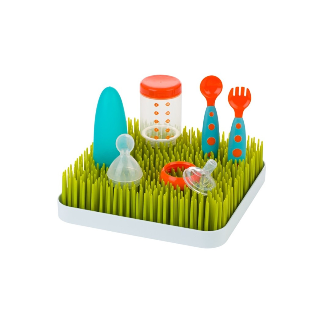 Suszarka do butelek Grass Green - trawa - BOON