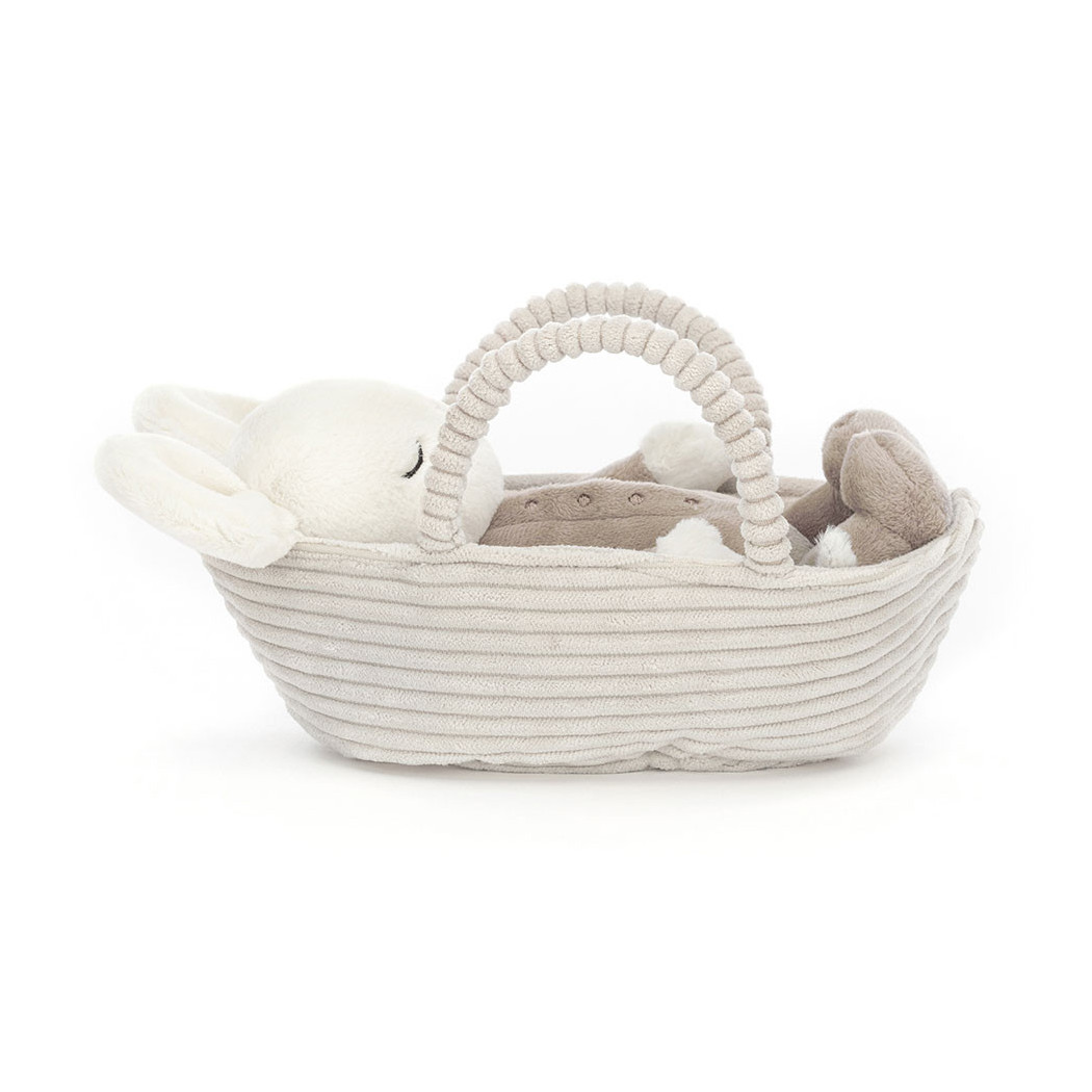 Myszka w Koszyczku 19 cm - Maskotka Przytulanka - JellyCat