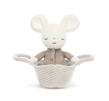 Myszka w Koszyczku 19 cm - Maskotka Przytulanka...