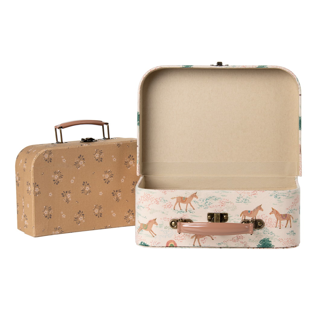 Jednorożce i Kwiatki - Zestaw Dwóch Walizek do Przechowywania - Maileg
