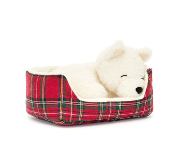 Piesek w Legowisku 10 cm - Maskotka Przytulanka - JellyCat