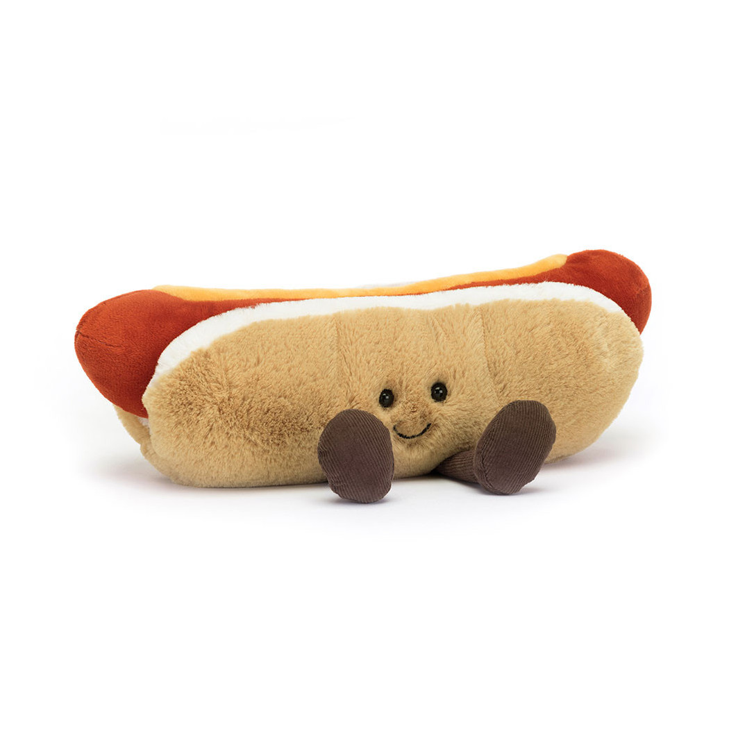 Wesoły Hot Dog 11 cm - Maskotka Przytulanka - JellyCat