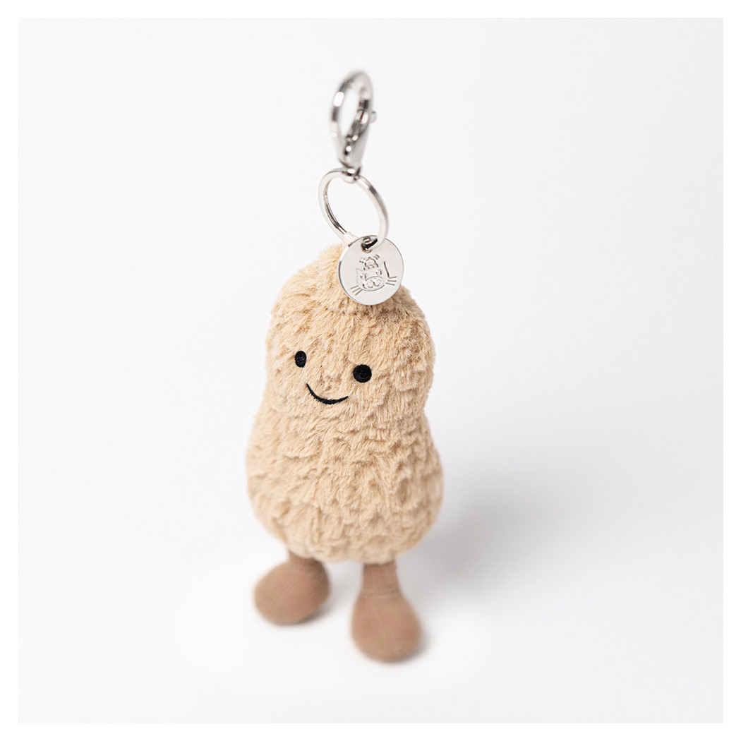 Breloczek Wesoły Fistaszek - Pluszowa Zabawka 18 cm - Maskotka Przytulanka Brelok - JellyCat