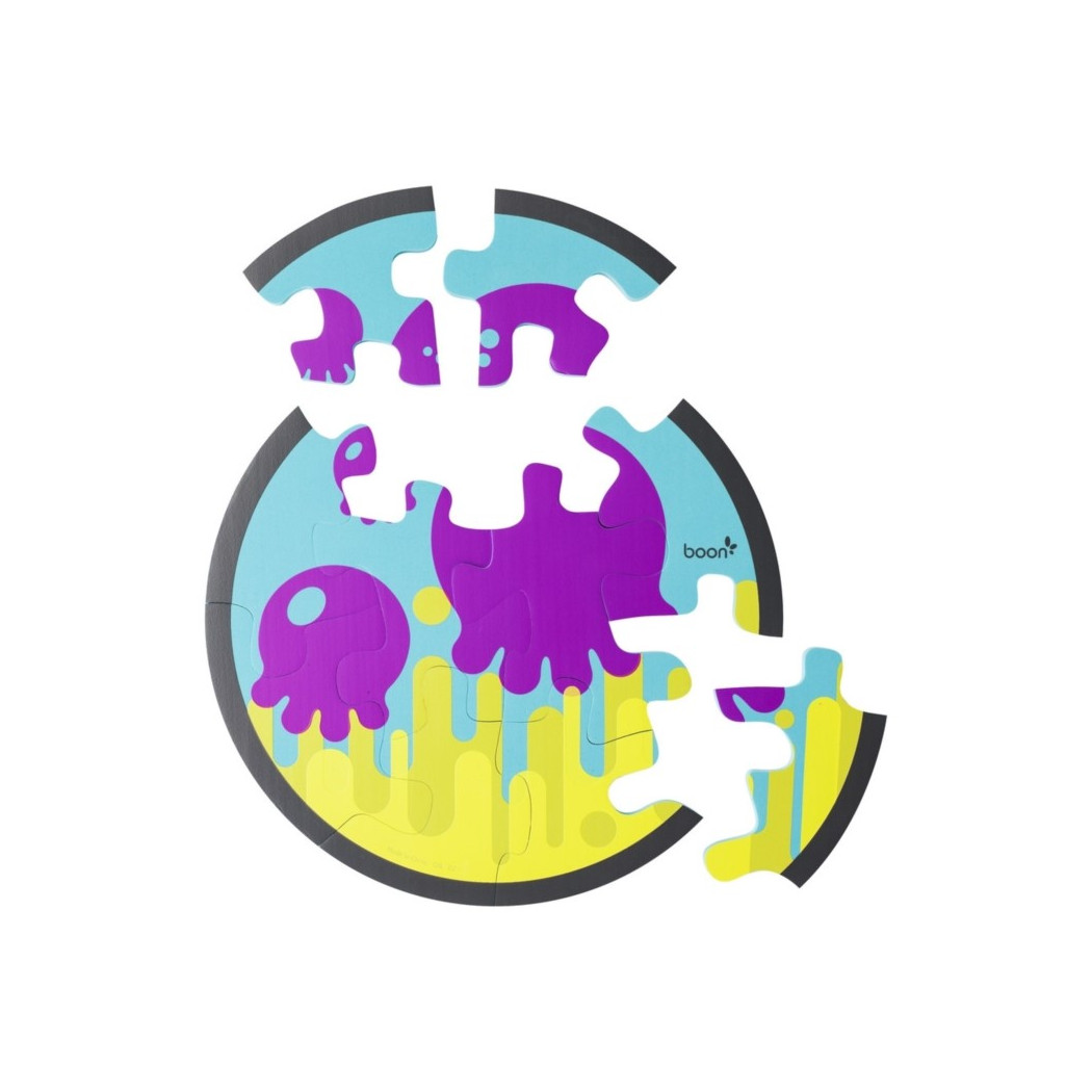 Piankowe puzzle do kąpieli Ośmiornica - BOON