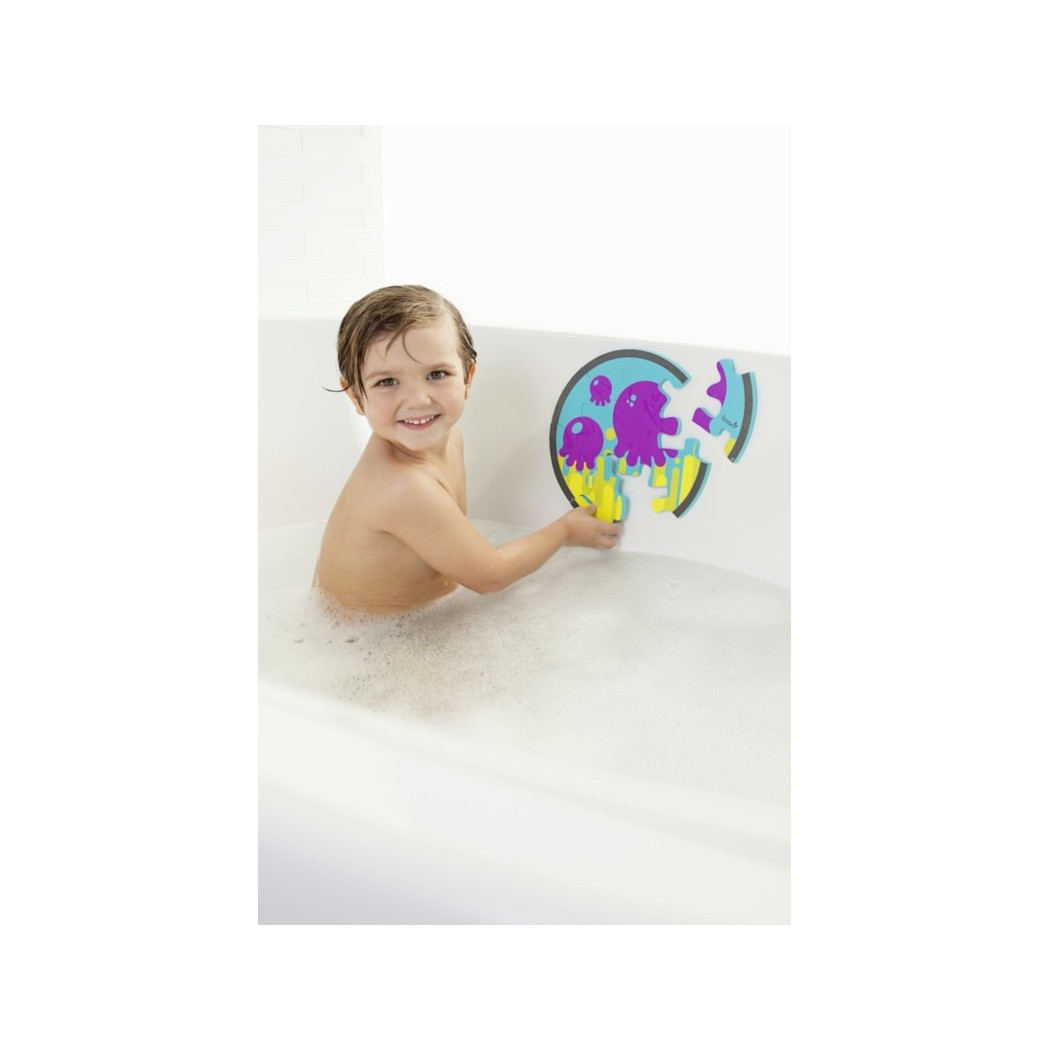 Piankowe puzzle do kąpieli Ośmiornica - BOON