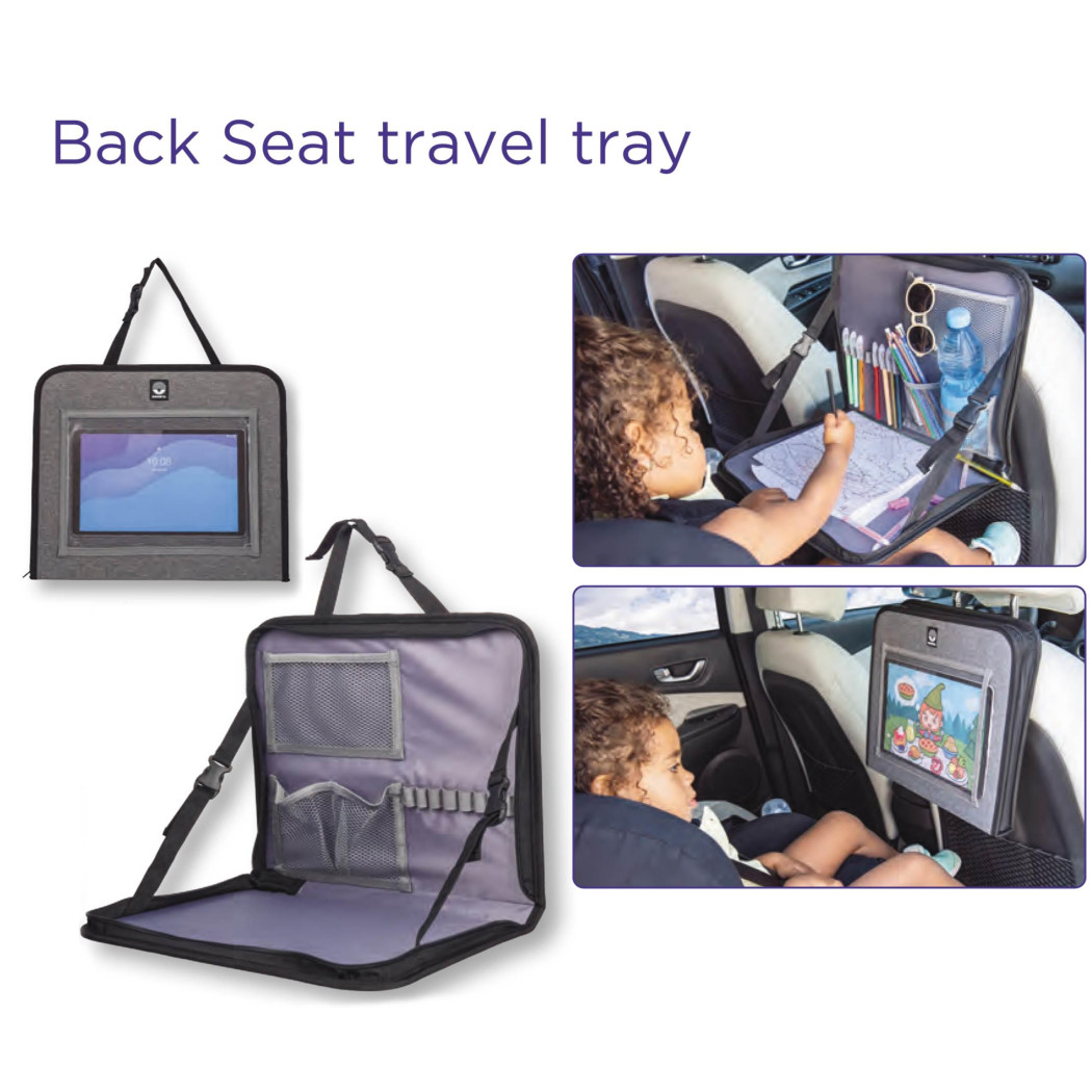 Tacka Podróżna na Tylne Siedzenie 2w1 - Dooky Travel - Organizer na Tablet