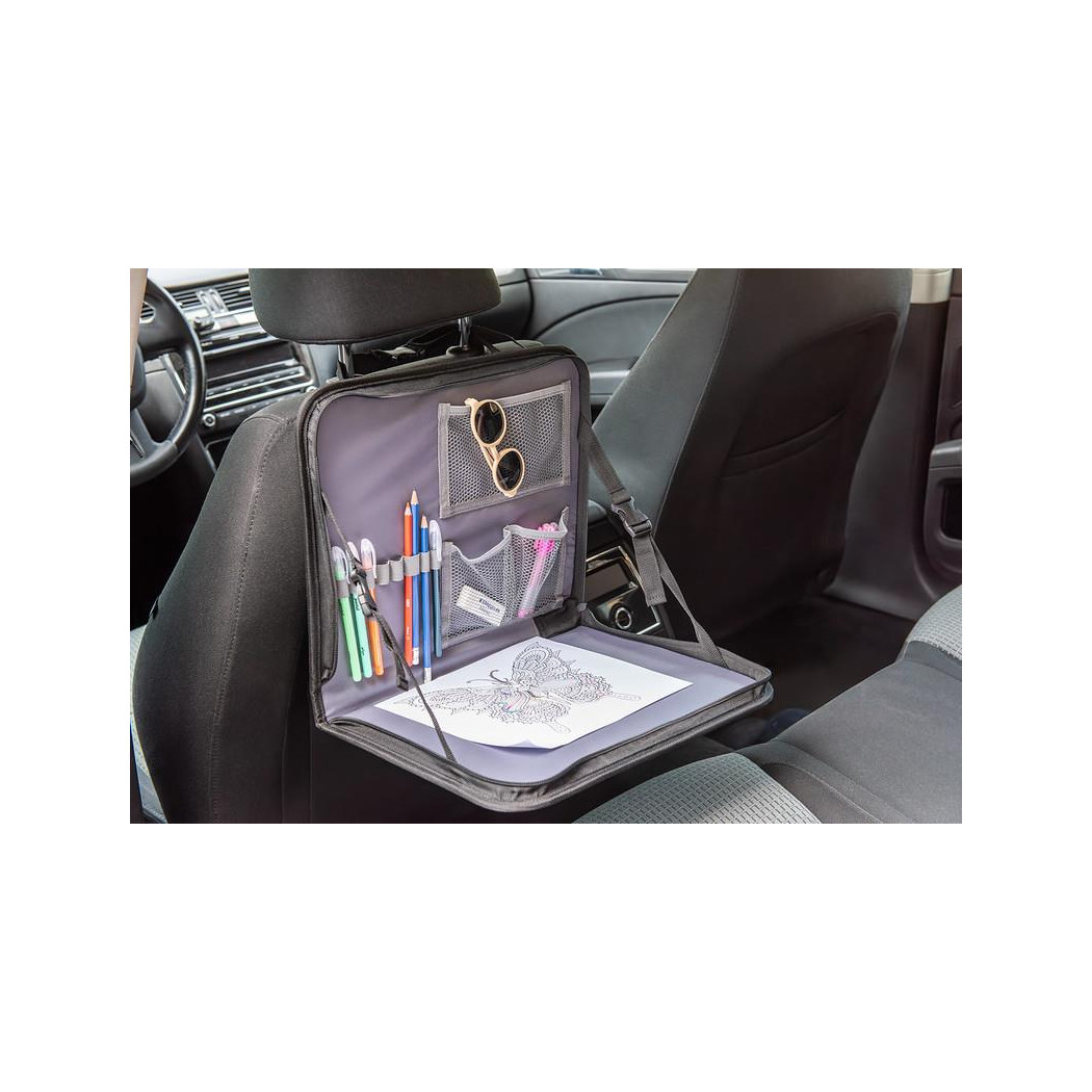 Tacka Podróżna na Tylne Siedzenie 2w1 - Dooky - Organizer na Tablet