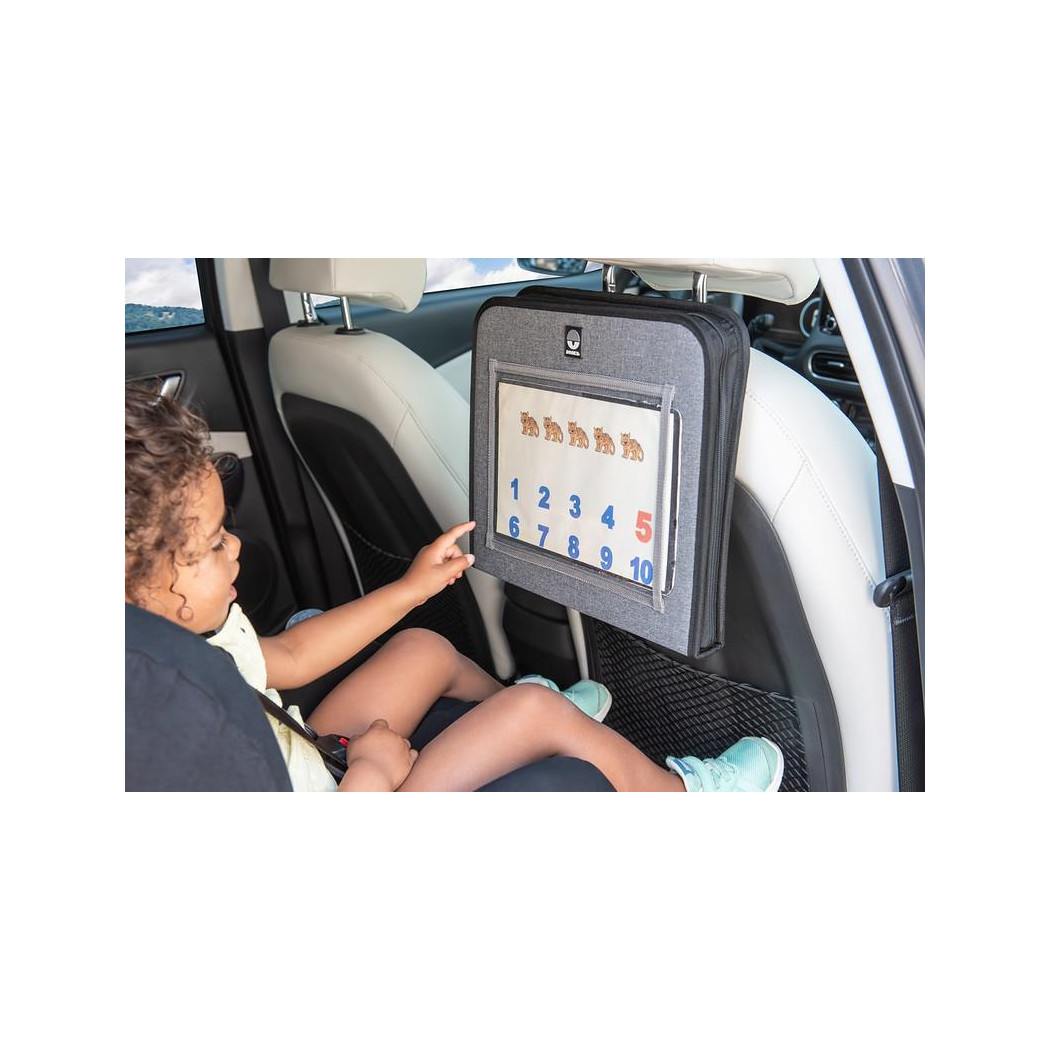 Tacka Podróżna na Tylne Siedzenie 2w1 - Dooky Travel - Organizer na Tablet