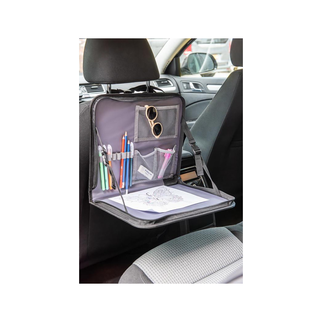 Tacka Podróżna na Tylne Siedzenie 2w1 - Dooky Travel - Organizer na Tablet