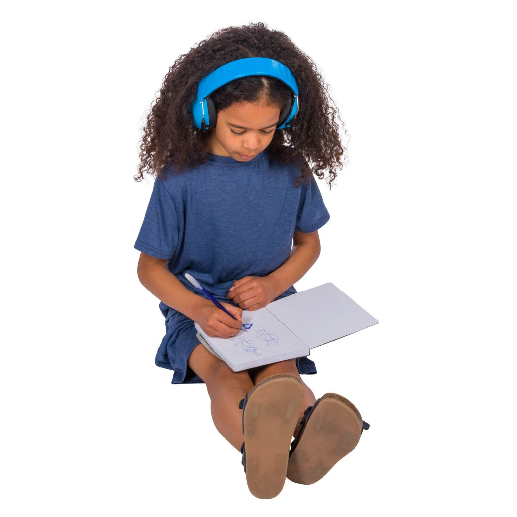 Niebieskie Słuchawki Ochronne Junior - Rozmiar 5-16 lat - Dooky