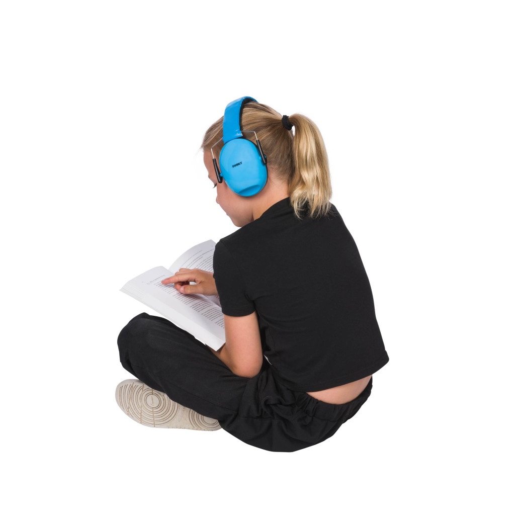 Niebieskie Słuchawki Ochronne Junior - Rozmiar 5-16 lat - Dooky