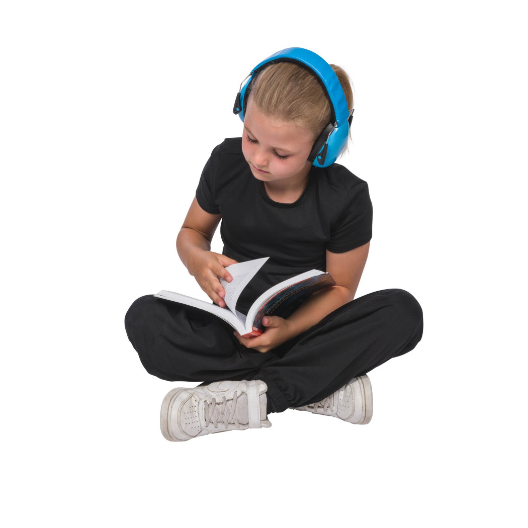Niebieskie Słuchawki Ochronne Junior - Rozmiar 5-16 lat - Dooky