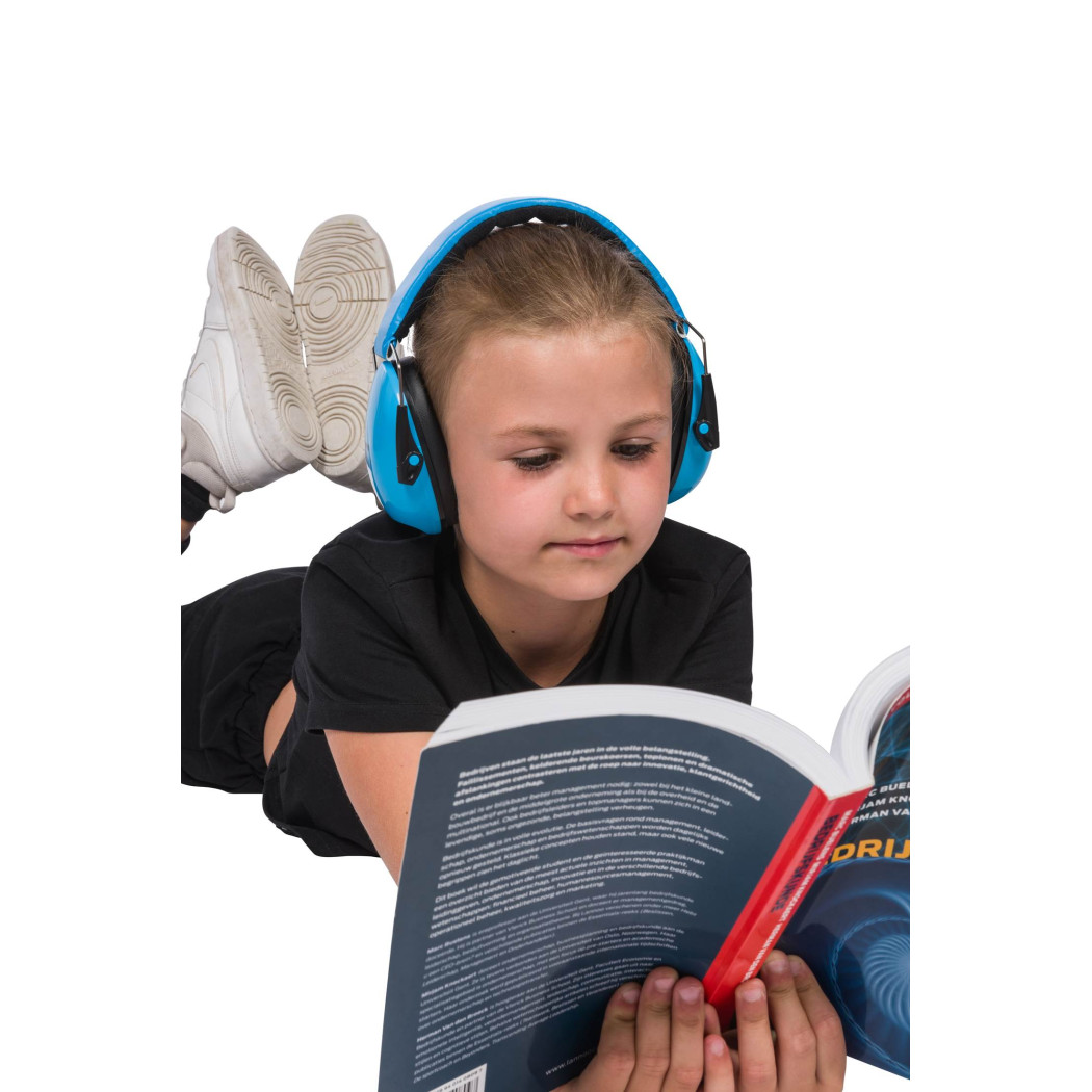 Niebieskie Słuchawki Ochronne Junior - Rozmiar 5-16 lat - Dooky