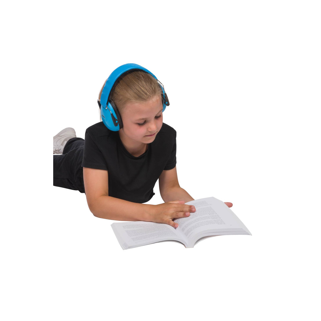 Niebieskie Słuchawki Ochronne Junior - Rozmiar 5-16 lat - Dooky