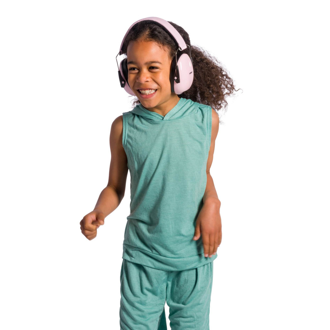 Różowe Słuchawki Ochronne Junior - Rozmiar 5-16 lat - Dooky