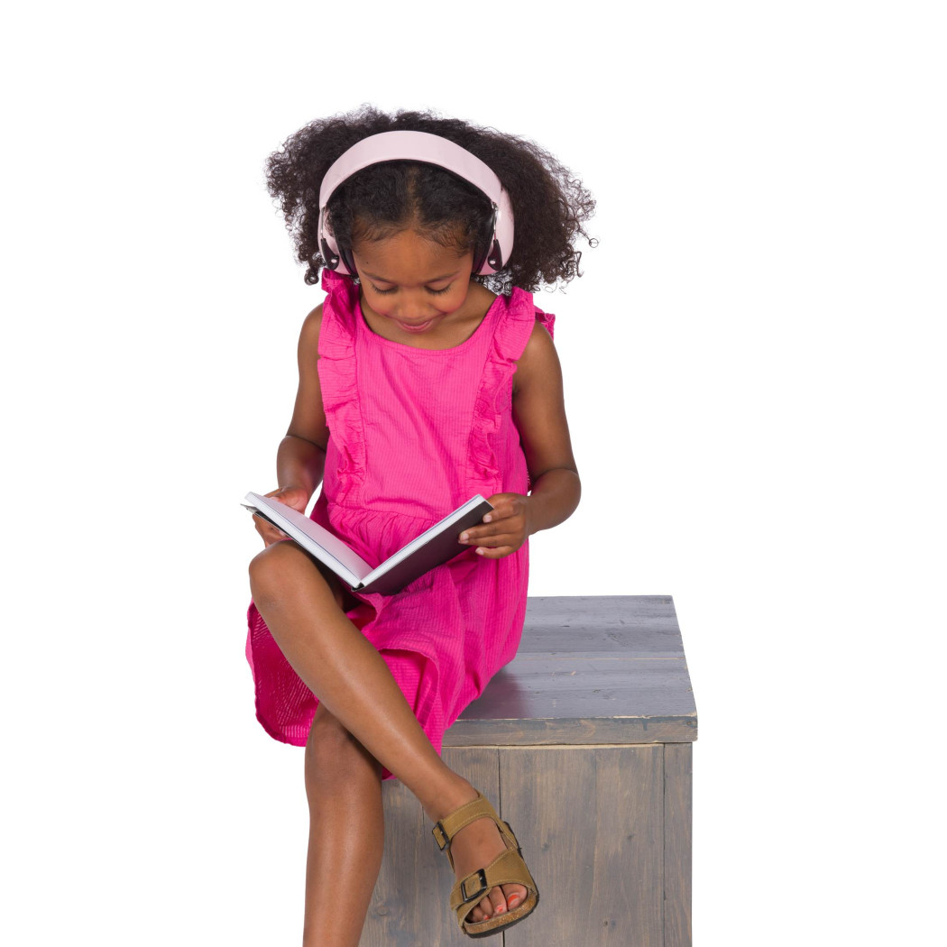 Różowe Słuchawki Ochronne Junior - Rozmiar 5-16 lat - Dooky