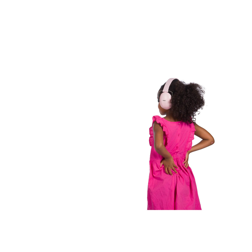 Różowe Słuchawki Ochronne Junior - Rozmiar 5-16 lat - Dooky
