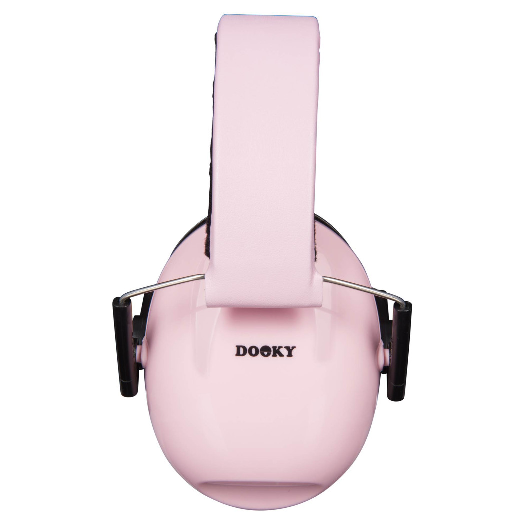 Różowe Słuchawki Ochronne Junior - Rozmiar 5-16 lat - Dooky