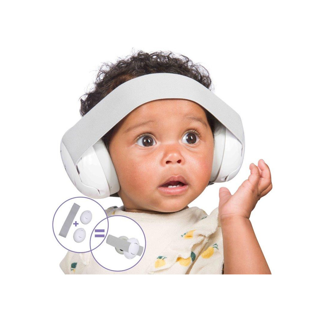 Słuchawki Ochronne 2w1 - Baby & Junior 0-12 lat - Dooky