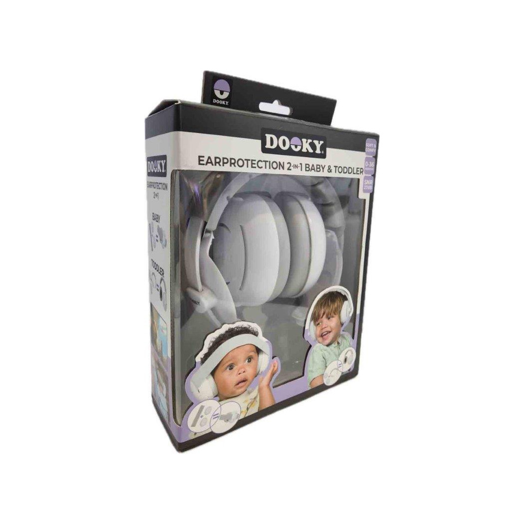 Słuchawki Ochronne 2w1 - Baby & Junior 0-12 lat - Dooky