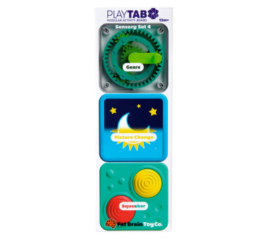 PlayTab Sensoryczne Kwadraty - Zestaw 4 z Kołem...
